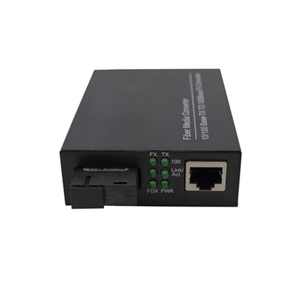 High Speed Computer Links Fiber Media Converter With 1310nm / 1550nm Wavelengths