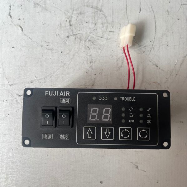 Ankai Bus Air Conditioning Control Panel ABS Plastic DC 24V Auto Sleep IP54 Bus Spares Parts