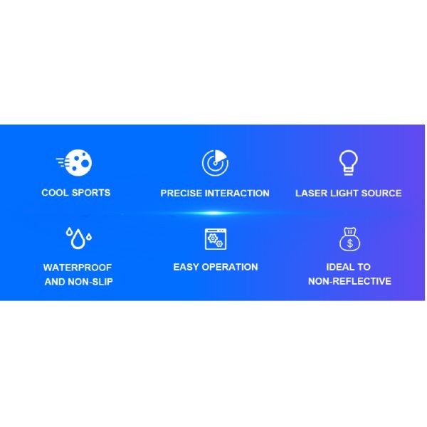 AR Interactive Ball Games Wild Math Adventure Motor Skill Development For School