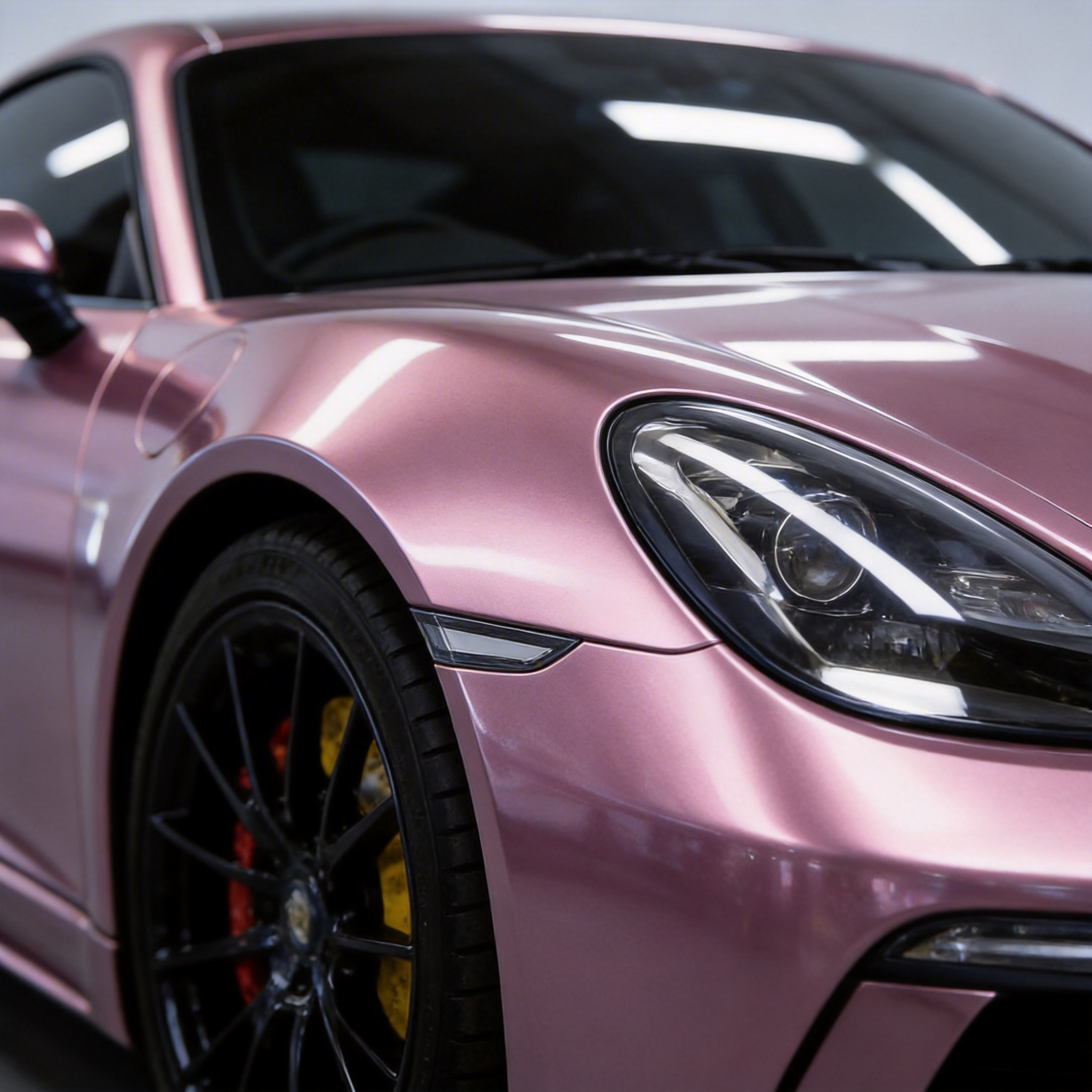 UV Protection Color PPF Scratch Resistant Automotive Paint Film Vivid Pink