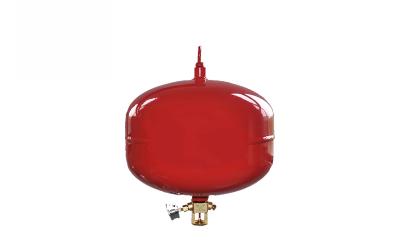 Suspension-type fire extinguishing device