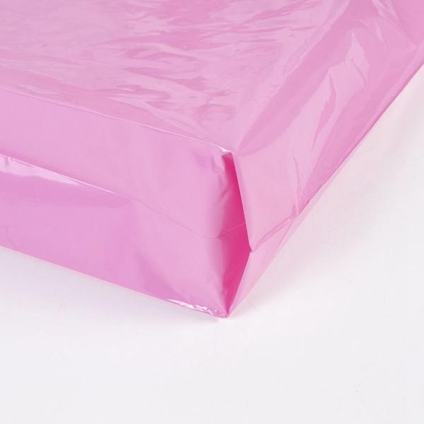 Sacos de plástico transparentes reciclados e com alças ecológicas