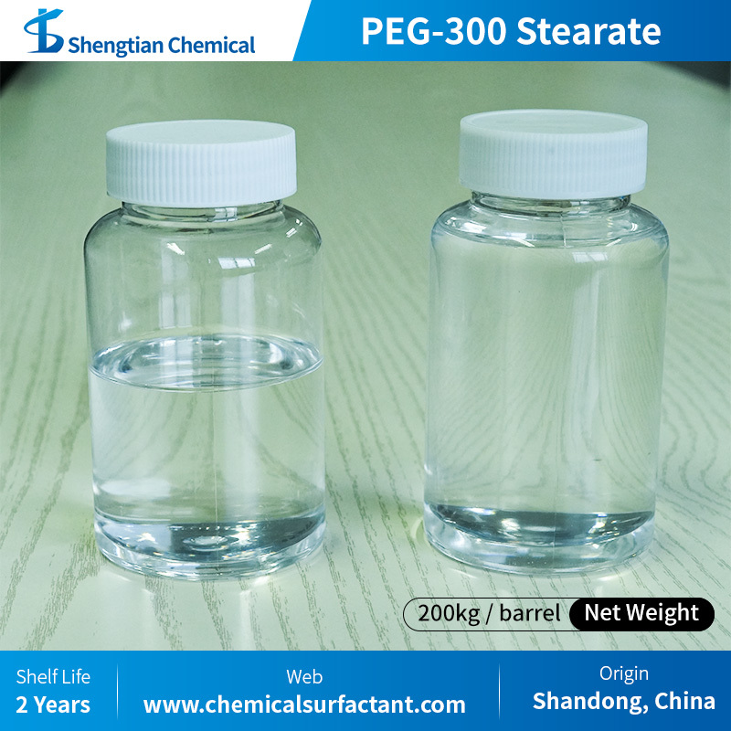 CAS 9004-99-3 Nonionic Surfactant Polyethylene Glycol 300 PEG 300 Molecular Weight 270~330 g/mol