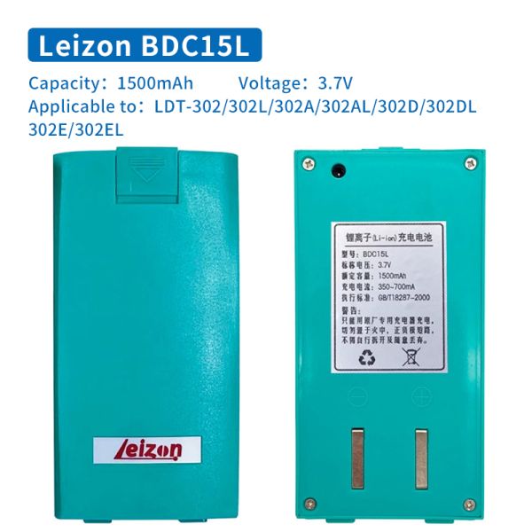 Batería para teodolito Leizon BDC15H de níquel-hidrógeno RUIDE/TiANYU BDC15L de litio