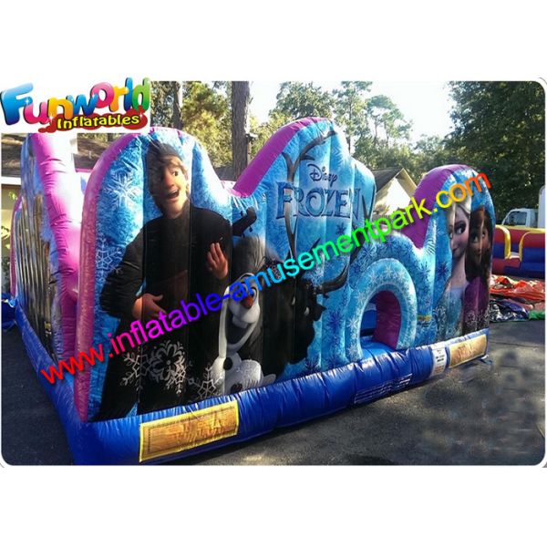 городок малыша препоны брезента PVC 0.55mm раздувной замерли игрой, котор для напольной игры