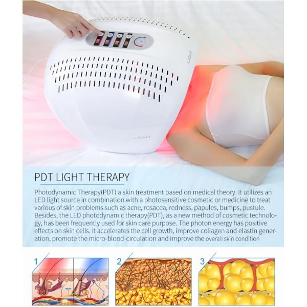 Skin Rejuvenation Home Use Beauty Device 7 Colors PDT LED Light Therapy Phototherapy