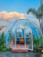 Barracas impermeáveis de alumínio da abóbada do diâmetro 5m das barracas da abóbada de Glamping