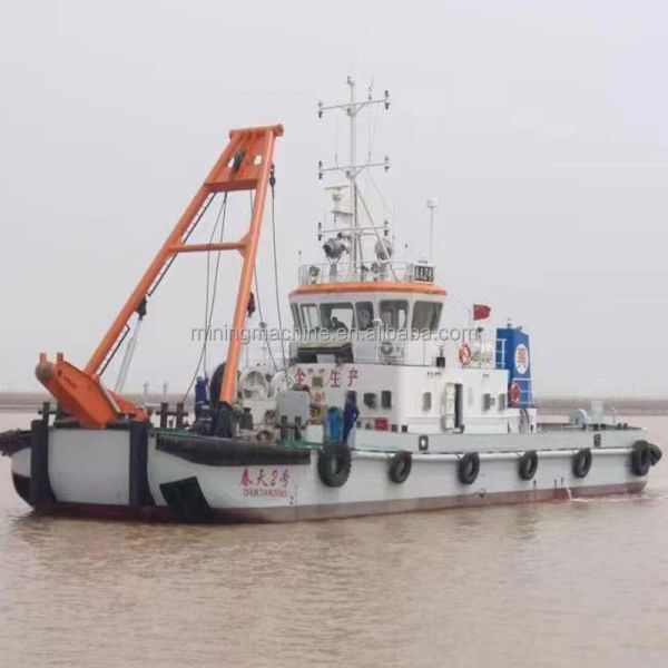 Professional Hydraulic Cutter Suction Dredger with 1100m3/h Workload, 10m Dredging Depth and 205kw Motor for Port and Canal Deepening
