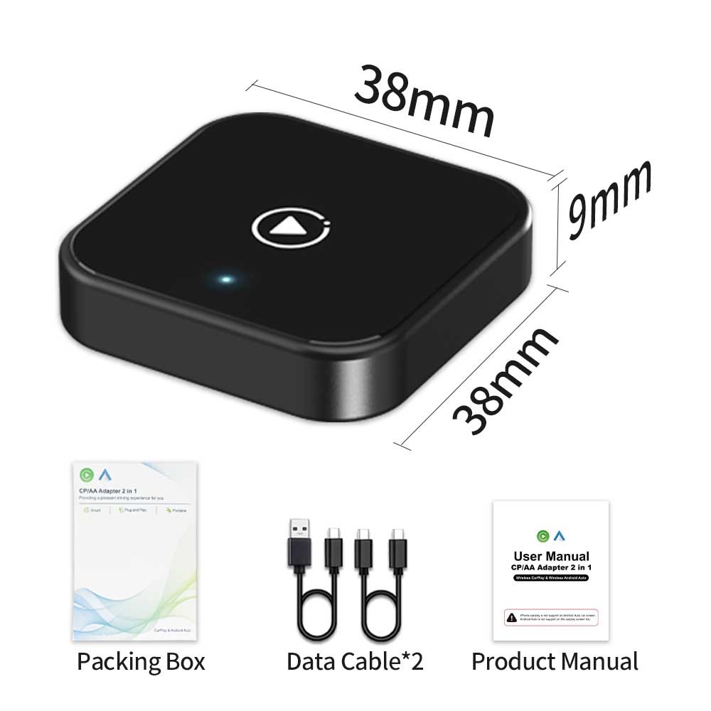 Seamless Bluetooth Carplay Android Auto Adapter For Navigation