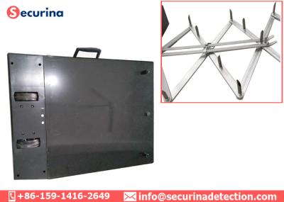 Bujão portátil do carro da pintura de Spike Tire Killer With Antirust do controle da segurança rodoviária