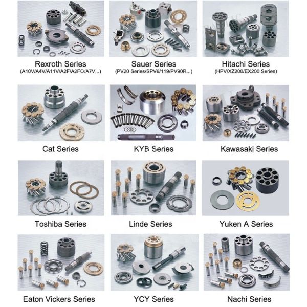 Гидравлические запасные части поршневого насоса Rexroth A7VO 28/55/80/107/160/200/250/355/500