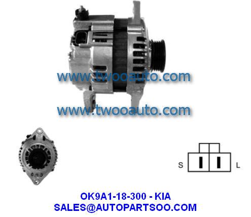 AB180128 LRA02136 DRA0079 - KIA Alternator 12V 80A Alternadores HYUNDAI 37300-22600