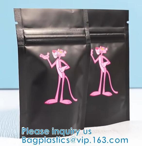 Toy Mylar Pack Bags, Pacifier Package, Flat Bottom, Euro Hanging Hole, toy pouch, stand up zipper
