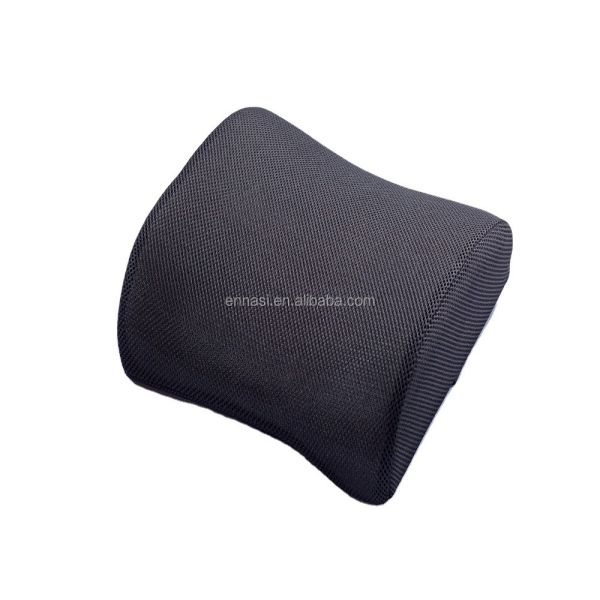 Memory Foam Orthopedic Back Support Lumbar Cushion CE Certified for Cars and Offices