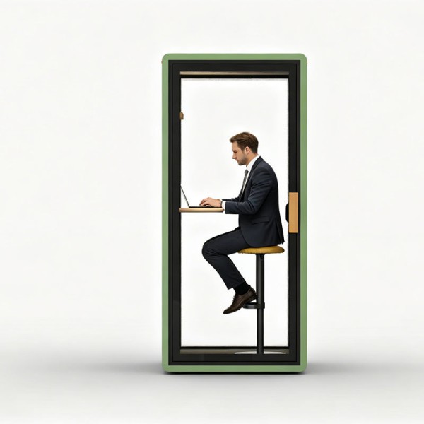 Commercial Office Soundproof Booth Meeting Pod Assembly For Coworking Spaces
