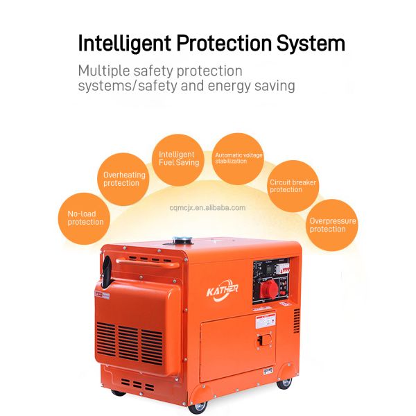 Powerful 10kw 15kw 20kva Silent Generators Soundproof Alternator with ATS Auto Start