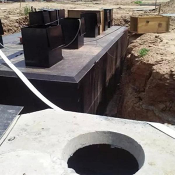Square Modular Sewage Treatment Plant for Wastewater Treatment and 80-99% Recovery Rate in 5-40C Environment
