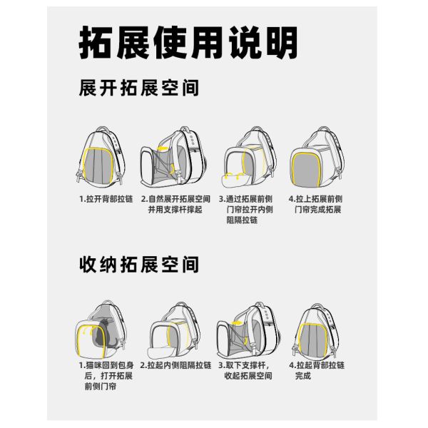 Портативная сумка с авокадо для домашних животных