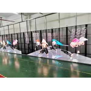 Экран приведенный IP65 P7.8 800nits SMD2121 прозрачный стеклянный