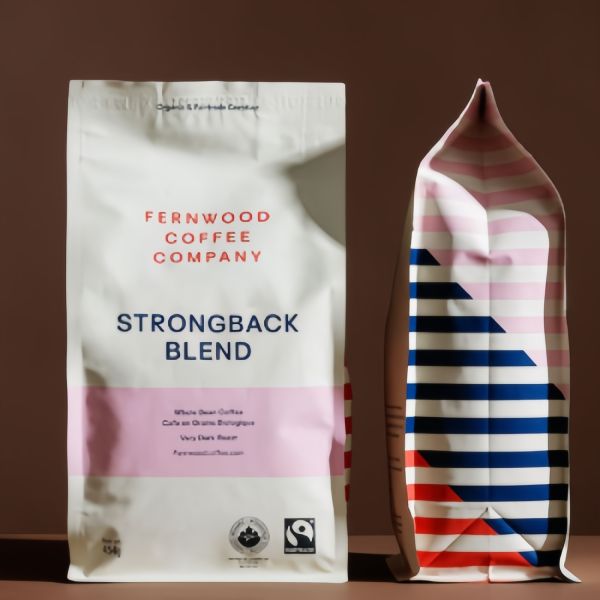 Recyclable Printed Coffee Pouches Dual Purpose Customizable 8oz-32oz
