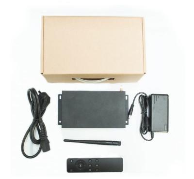 LCD que anuncia o sistema material da operação de Android 7,1 do metal da caixa de HD Media Player