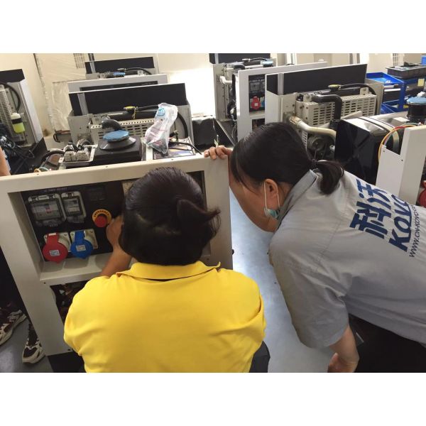 1500/1800rpm Brushless Kovo Diesel Welder Generator Ew500dst