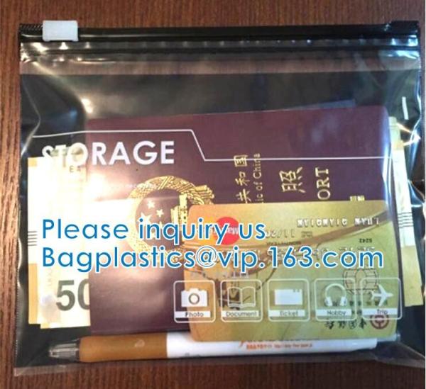 Slider Sealed Bag, Refrigerated Bag, Zipper Sealed Bag, Medicine Pill Bags, Passport Bags, Document File Bags