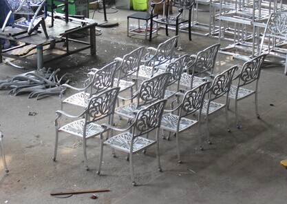 garden furniture cast aluminum set-16103