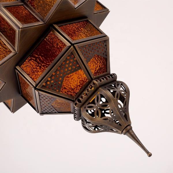 LED Chandelier for Modern Interior Lighting within Copper and Southeast Asia Arab Muslim Vintage Style Decorative Light