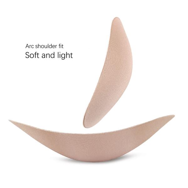 Niris Lingerie Hot Sale Waterproof Invisible Silicone Soft Magic Push Up Shoulder Pads For Women