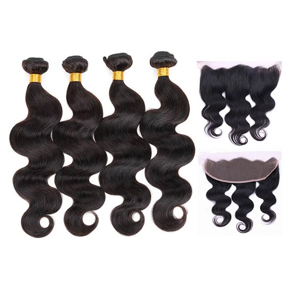 Raw Wavy Virgin Brazilian Hair Extensions / 100 Real Virgin Brazilian Hair