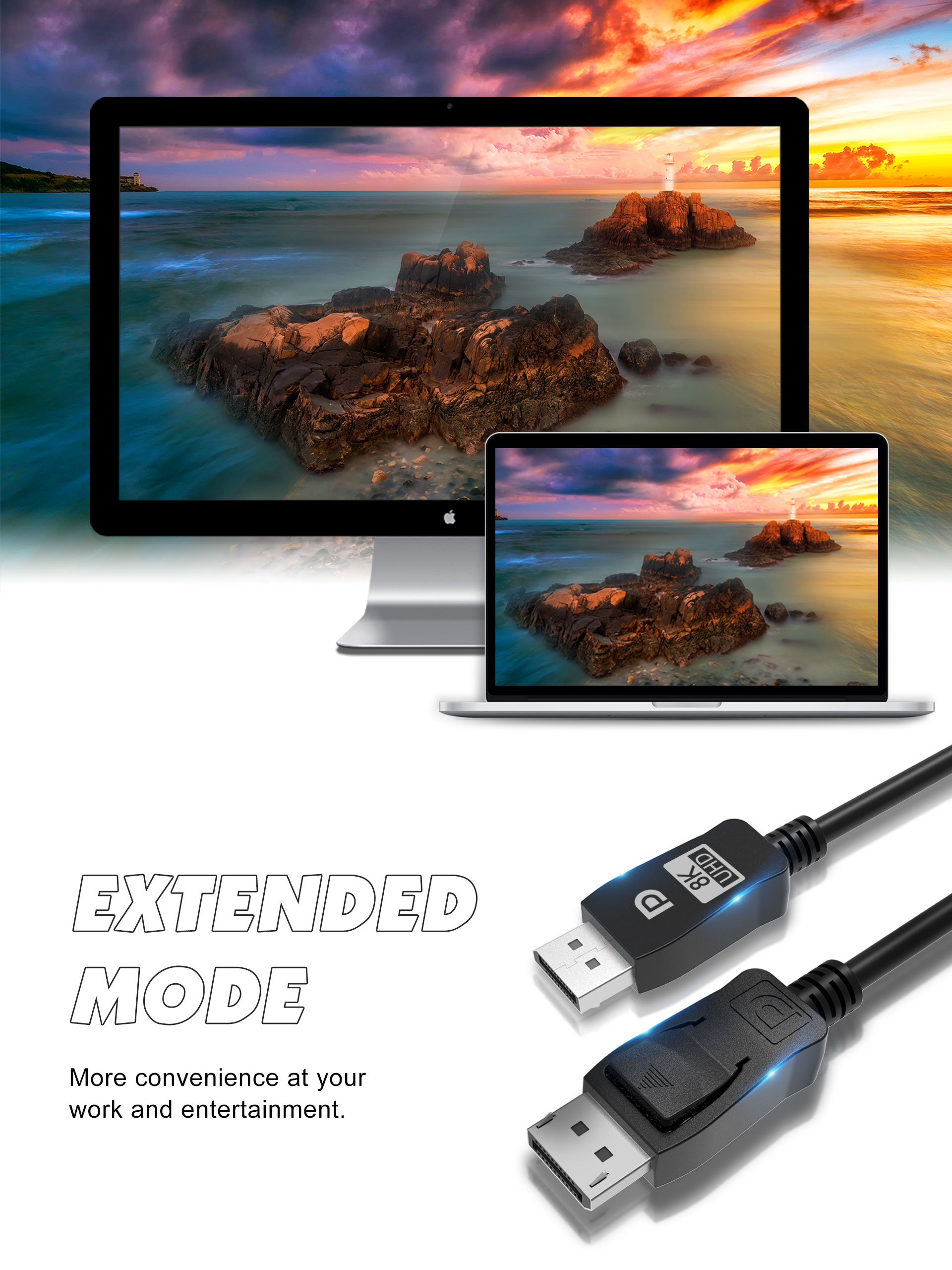 6 футов Dp к поддержке монитора Displayport Hdmi 4k 60hz кабеля Dp
