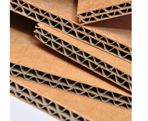 High Performance Thick E Flute Corrugated Cardboard Sheet Smooth Surface