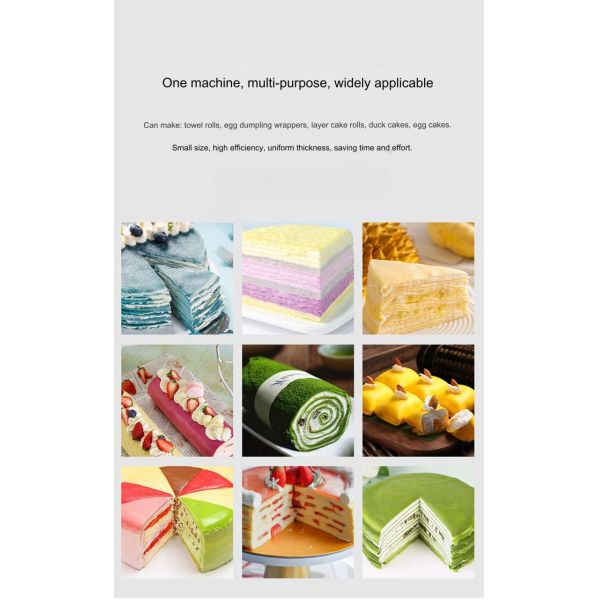 Commercial Automatic Mille Crepe Cake Layer Cake Forming Machine for Bakery Products
