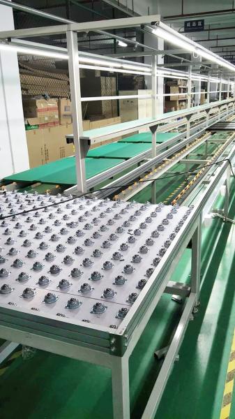 AI-Optimized Drum Conveyor Assembly Line Aluminum Frame For Smart Factories