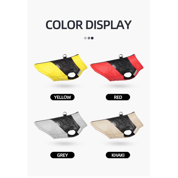 Домашний жилет с подушкой водонепроницаемый теплая собачья одежда отражающая комфортный