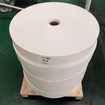 O polietileno 12gsm branco revestiu a especificação de matéria prima 300G do copo de papel