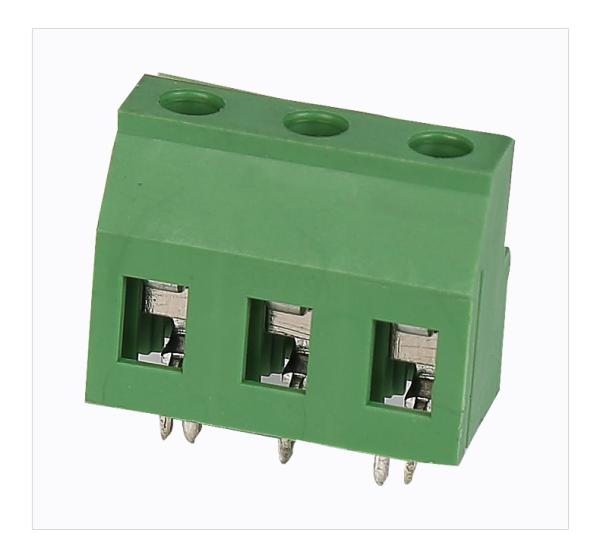 Bloco de conector do parafuso de HQ128V-5.0/7.5 24AWG 12AWG