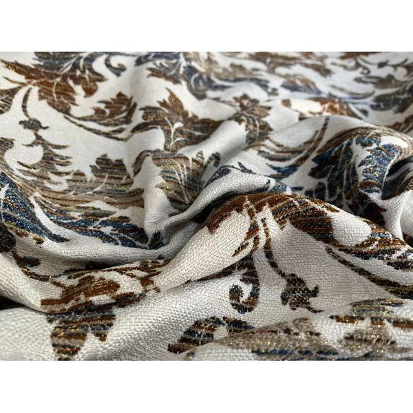 100%Polyester 430GSM Heavy Weight Jacquard Woven Sofa Fabric For Home Decoration