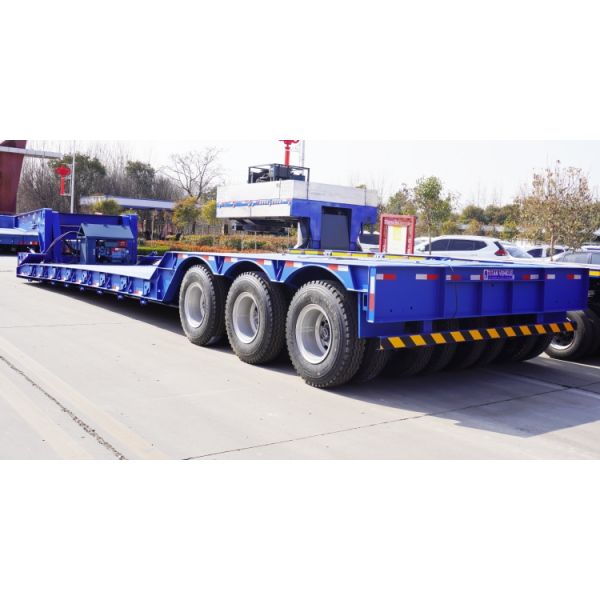 TITAN 3 Line 6 Axles 120/150 Ton Detachable Gooseneck Heavy Load Lowboy RGN Trailer for Sale