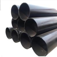 Tubo de aço LSAW de precisão laminado a quente/frio A53 Sch40 sem costura