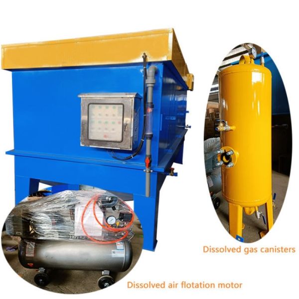 Installation de traitement des eaux usées hospitalières à capacité variable