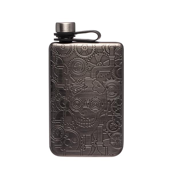 7oz Stainless Steel Durable Whiskey Flask Hip Flask for Men & Women