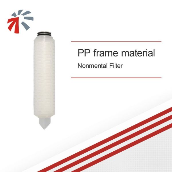 Customizable Nonmetal Filter Element with PTFE Membrane and Durable PP Frame Material