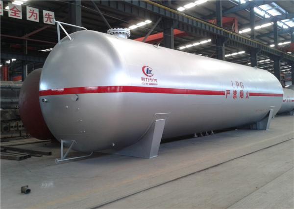 Q345R Steel 50 Tons Propane Storage Tanks For LPG Cooking Gas Station Plant