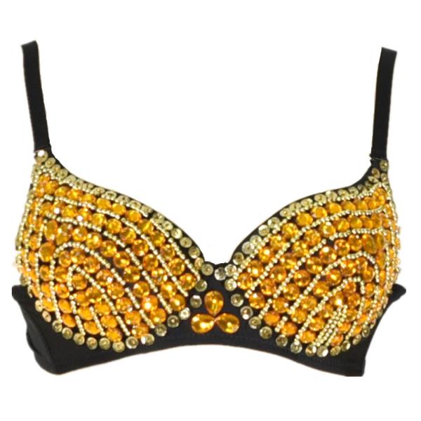 Unique Sexy Night Club Clothes Full Coverage Bras With Spikes , Ladies Club Wear Silver Studded Bra