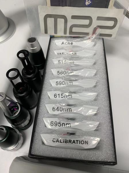 Do tratamento universal azul da acne do laser do removedor do cabelo do IPL do ouro sistema vascular do IPL M22