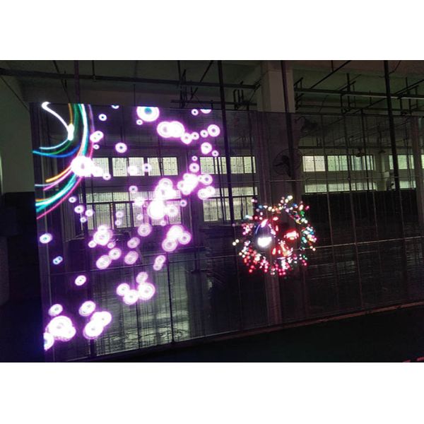 Transparent Glass LED Display See Through LED Screens Full Color Video Wall for Shopping Mall