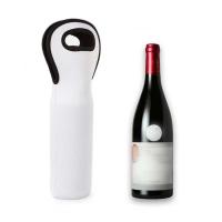 Custom Sublimation Wine Bag Portable Insulated Neoprene Bottle Sleeve Wine Bottle Tote