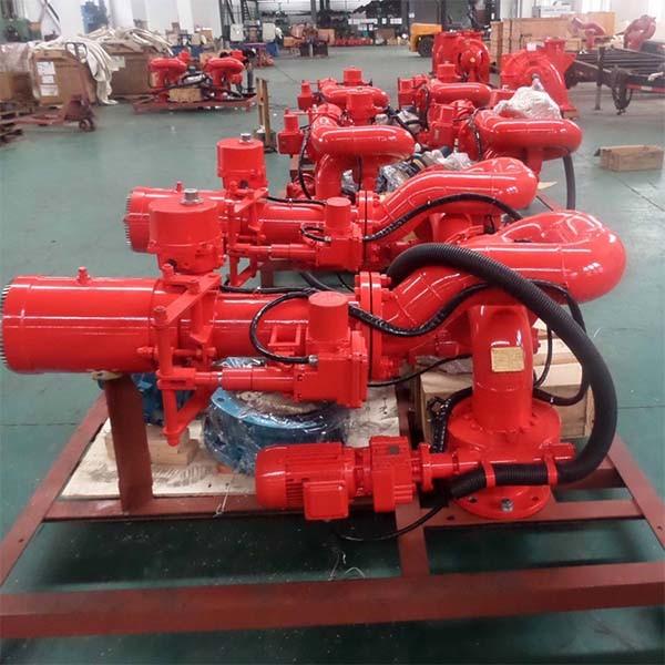 CCS, BV, ABS Approved 300-2400m3/h Stainless Steel FiFi System Fire Fighting Water Monitor